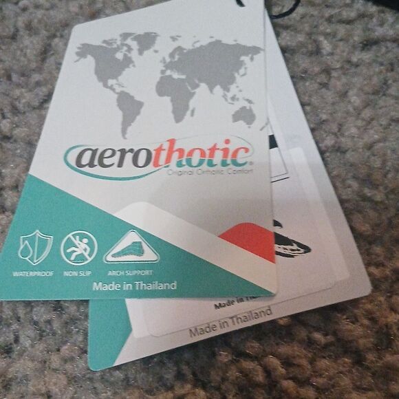 Aerothotic black sandals  Sz 7  NIB - Picture 6 of 10